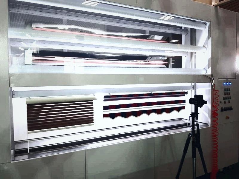 Durulama perde yıkama aşaması
